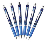 Pentel EnerGel Deluxe RTX Retractable Liquid Gel Pen, 0.7mm Medium Line, Needle Tip, Blue, Pack