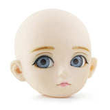 Bjd Doll Accessories Doll Head Opening Cover 3 Points DIY Makeup for 60cm Baby Girl Doll Head 3D Eye Baby Doll Gifts for Girls Zongyan