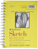 Strathmore STR-350-6 100 Sheet Sketch Pad, 5.5 by 8.5"