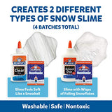Elmer’S Snow Slime Kit | Slime Supplies Include Clear Liquid Glue, White Liquid Glue, Magical Liquid Slime Activator, Instant Snow Packets, 9 Count