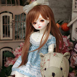 MZBZYU 1/4 Scale BJD Doll Halloween Deluxe Collector Doll Ball Jointed Doll Articulated 15.74 inch SD Fully Poseable Fashion Doll