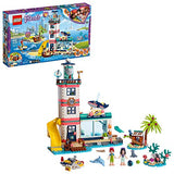 LEGO Friends Lighthouse Rescue Center 41380 Building Kit with Lighthouse Model and Tropical Island Includes Mini Dolls and Toy Animals for Pretend Play (602 Pieces)