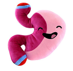 Attatoy Plush Stomach - Barry The Sleeve - Stuffed Toy, 10" After Surgery Pal, Bariatric Gastric Bypass Sleeve; Surgery Education, Surgeon Gift; Gastroenterology Education