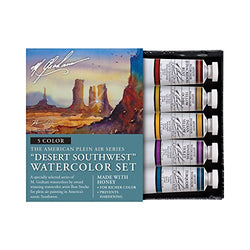 M. Graham & Co. Watercolor Sets Watercolor Sets, Watercolor Sets, Desert Southwest 5 Color Watercolor Set