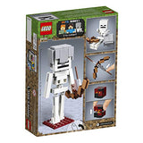 LEGO Minecraft BigFig Skeleton with Magma Cube Building Kit (142 Pieces) (Discontinued by Manufacturer)