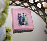 Polaroid 64-Pocket Photo Album w/Window Cover For 2x3 Photo Paper (Snap, Zip, Z2300) - Pink