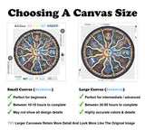 Diamond Painting Kits For Adults By Paint With Diamonds XL 50x50cm ‘Signs Of The Zodiac’ Full Canvas Square Diamonds (Plus Free Premium Diamond Pen)