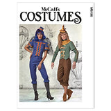 McCall's Misses' Costume Sewing Pattern Kit, Code M8186, Sizes 14-16-18-20-22, Multicolor