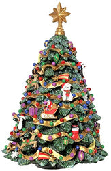 The San Francisco Music Box Company Jingle Bell Rotating Christmas Tree Figurine