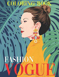Vogue Fashion Coloring Book: Adults Coloring Books Vintage: The Masters of Fashion