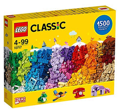 LEGO Classic 10717 Bricks Bricks Bricks 1500 Piece Set - Encourages Creativity in all Ages - Ideal for Creators of all Ages - Brick Separator Included