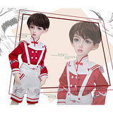 HGFDSA 41.3Cm BJD Doll Children's Creative Toys 1/4 SD Dolls 16.3 Inch Ball Jointed Doll DIY Toys Cosplay Fashion Dolls with Clothes Outfit Shoes Wig Hair Makeup
