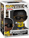 Funko Pop Rocks: Music - Notorious B.I.G. in Jersey Collectible Figure, Multicolor