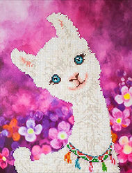 Diamond Painting Llamas 16X20 inches 5D DIY Full Round Drill Rhinestone Embroidery for Wall Decoration