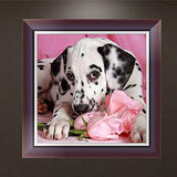 Swyss Creative Diamond Painting 5D DIY Animals Series Full Drill Embroidery Cross Stitch Crafts Art Home Wall Decor Gift 11.8x11.8 inch (Dalmatians)