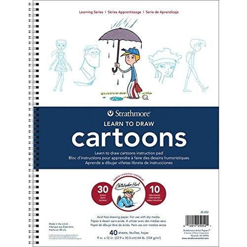 Strathmore (25-052 200 Learning Series Drawing Cartoons Pad
