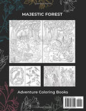Journey to the Majestic Forest Adult Coloring Book: Calm, Relaxation, and Stress Relief with Animals, Flowers, and Fantasy Creatures in a Beautiful Woodland Paradise (Artist Designed)