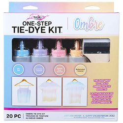 Tulip One-Step Tie-Dye Kit 4 Color Ombre Tie Dye, Multicolor
