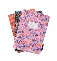 Rifle Paper Company Tapestry Notebook Set Of Three Assorted Stitched Notebooks
