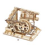 Rowood 3D Wooden Marble Run Puzzle Craft Toy, Gift for Adults & Teen Boys Girls, Age 14+, DIY Model Building Kits - Cog Coaster