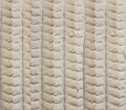 Minky Fabric Long Pile GROOVED 58" Wide Sold By The Yard (IVORY)