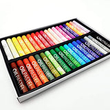 Non Toxic Gallery Soft Oil Pastels Set of 36 with Drawing Materials (Pastel Holder, Eraser)