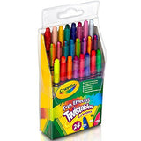 Crayola Fun Effects Mini Twistables Crayons, 24-Count,  1 pack