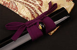 Shijian Japanese Samurai Katana Sword Full Tang High Carbon Steel Hand Forged Blade Real Sharp Edge