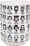 It's Hard to Get a Handle on the Kings and Queens of England - Porcelain Tea Cup Featuring The Entire Royal Lineage