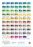 Schmincke Horadam Aquarell Half-Pan Paint Metal Set with 12 Open Spaces, Set of 36 Colors (74436097)
