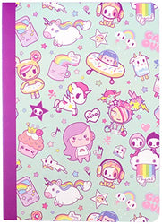 tokidoki x iHasCupquake Notebook - Cute Pastel Lined Journal Notebook Composition for girls women