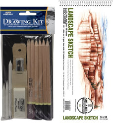 Pro Art 5-Inch by 10-Inch Sketch All In One Value Pack