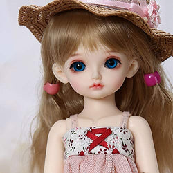 W&Y BJD Doll,1/6 SD Dolls 10Inch Jointed Gift BJD Doll +Makeup +Full Set Lovers DIY Toys Cosplay Fashion Dolls,Best Gift for Girls