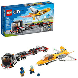 LEGO City Airshow Jet Transporter 60289 Building Kit; Fun Toy Playset for Kids, New 2021 (281 Pieces)