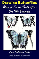 Drawing Butterflies - How to Draw Butterflies For the Beginner (Learn to draw) (Volume 45)