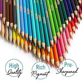 Colored Pencils with Adult Coloring book- Colored Pencils for Adult Coloring 36 Count | Coloring Books with Coloring Pencils. Premium Artist Coloring Pencils with coloring books for adults relaxation.