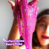 Slime Kit for Awesome Kids – Everything In 1 Box, DIY, All Ages, Clear Slime, Cloud Slime, Glitter, Crunchy, Snow Slime, Glow in Dark, and Gold Slime. Easy Instructions, Perfect Results Every Time