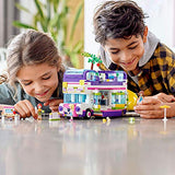 LEGO Friends Friendship Bus 41395 Heartlake City Toy Playset Building Kit Promotes Hours of Creative Play (778 Pieces)