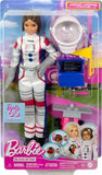 Barbie 65th Anniversary Doll & 10 Accessories, Astronaut Set with Brunette Doll, Rolling Rover, Space Helmet with Flipping Shield & More
