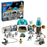 LEGO City Lunar Research Base 60350 Building Kit for Kids Aged 7 and Up; Toy Moon Base with Science Labs, Air Lock, Lunar Lander, Viper Rover, Moon Buggy, and 6 Astronaut Minifigures (786 Pieces)