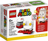 LEGO Super Mario Fire Mario Power-Up Pack 71370; Building Kit for Creative Kids to Power Up The Mario Figure in The Adventures with Mario Starter Course (71360) Playset (11 Pieces)