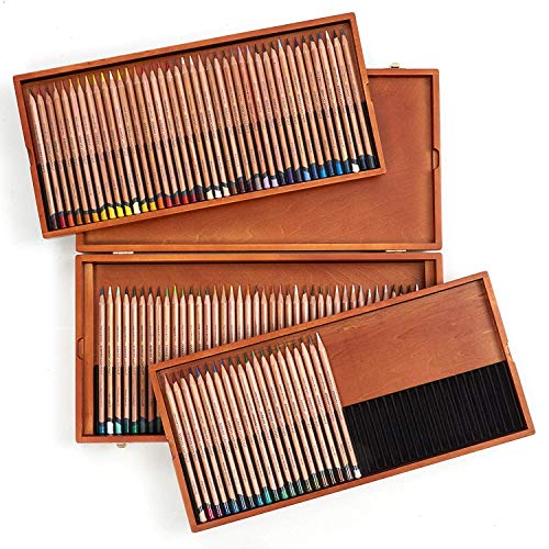 Derwent Lightfast Colour Pencils, Professional Quality, Wooden Box Set of 100 (2305693)
