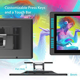 Huion KAMVAS PRO 22 Drawing Monitor Pen Display Battery-Free Stylus 8192 Pen Pressure with Two