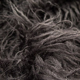 Fake Faux Fur Curly Alpaca 58 Inch Wide Fabric by the Yard (F.E. (Black)