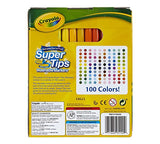 Crayola Super Tips Washable 100 Count Markers