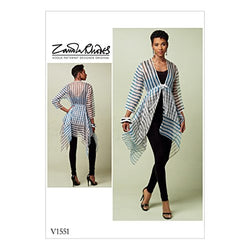 Vogue Patterns Tie-Front Cover Up Sewing Pattern for Women by Zandra Rhodes, Sizes 4-14
