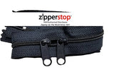 Zipperstop wholesale - Double Slide Zipper YKK #4.5 Coil with Two Long Pull Head to Head closed