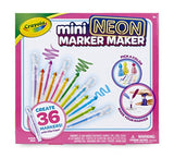 Crayola Mini Neon Marker Maker, 36 Scented Gift for Kids, Ages 6, 7, 8, 9