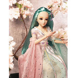 Diary Queen Fortune Days Original Design 18 inch Dolls(with Gift Box), Series 26 Joints Doll, Best Gift for Girls (Change)