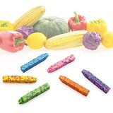 Niansee Confetti Crayons for Kids and Adults Toddlers Teenagers Safe Washable Crayons for Adult Coloring Impressionism Artists Crayons